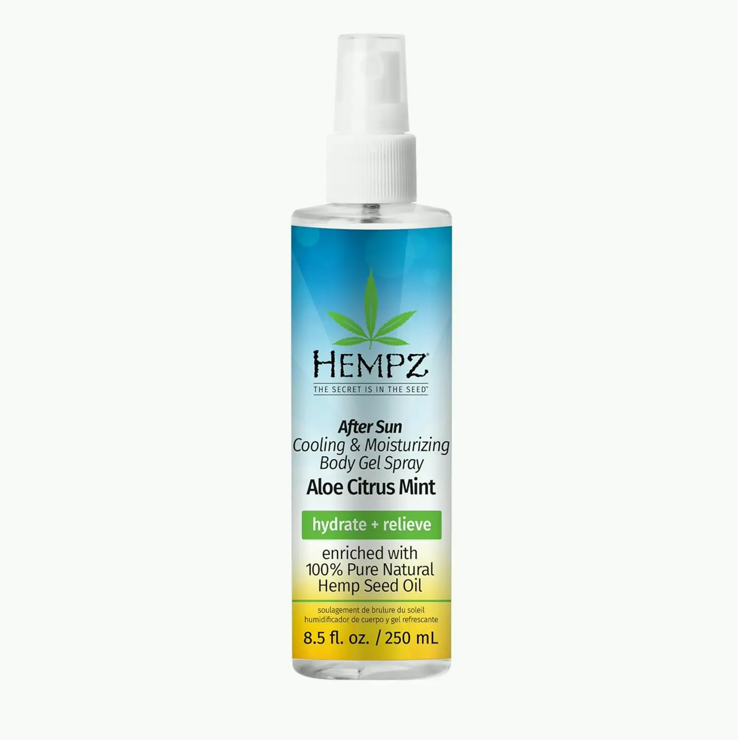 After Sun Cooling Aloe Spray, Plant-Based 8.5 oz.