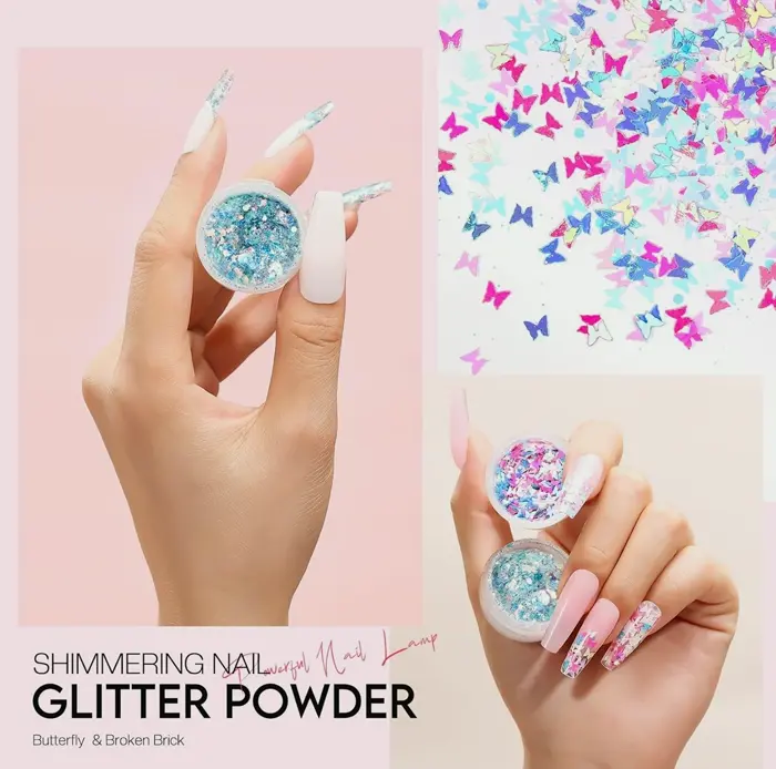 Morovan's 8-Piece Gel Manicure Kit Featuring U V Lamp