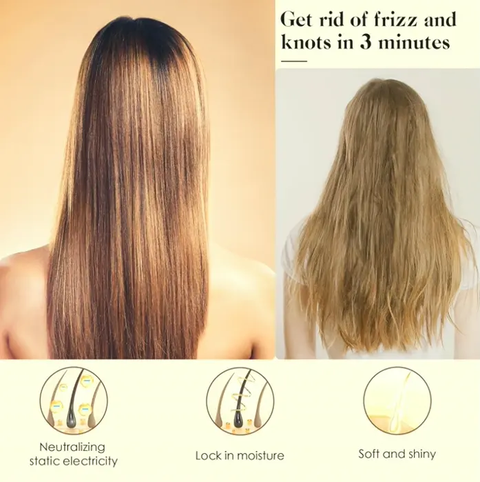 Bamboo Hairbrush for Scalp Massage