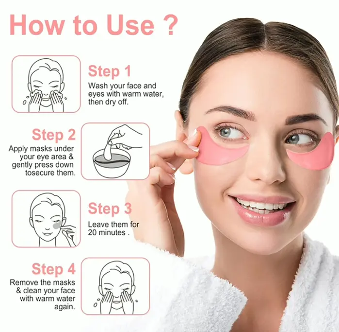 Rose Concealer Masks Set - Puffiness Treatment