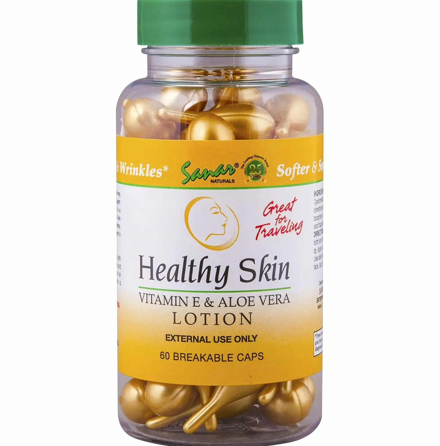 Healthy Skin Moisturizer - Vit E & Aloe Vera - Ideal For Parched Face