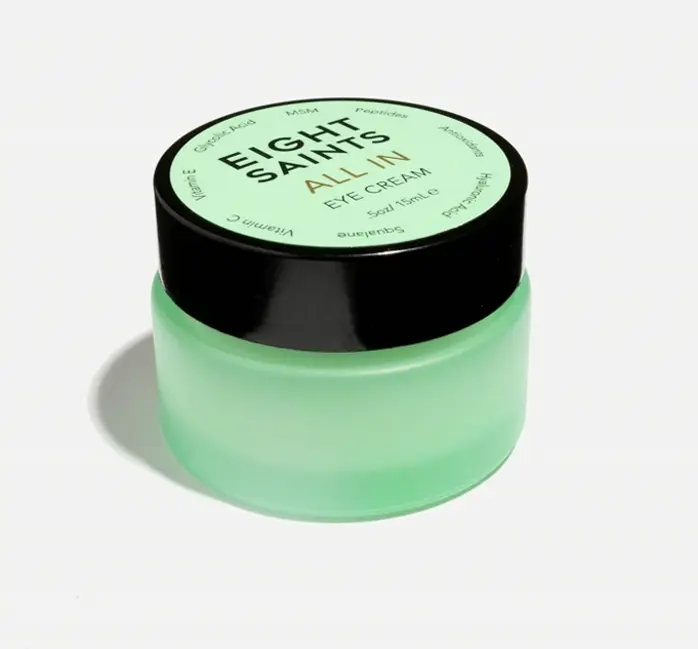 8 Saints Eye Cream - Organic Puffiness Reducer, 0.5 oz