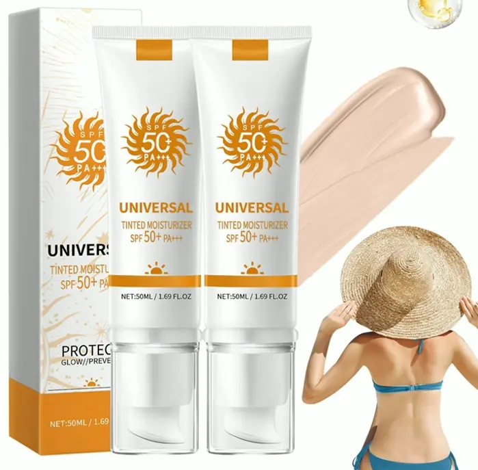 Tinted Face Sunscreen SPF50 Compact (2PCS)