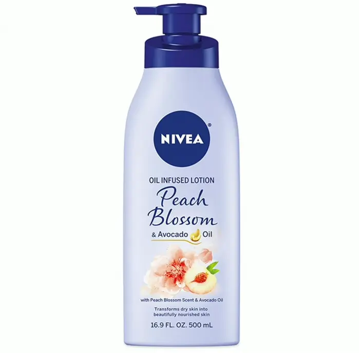 Nivea Peach Oil Body Lotion, 16.9 Oz
