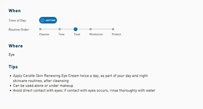 CeraVe's Eye Cream for Fine Lines | 0.5 oz