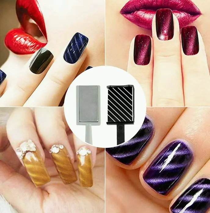 11-Pc Magnetic Nail-Art Tool Set