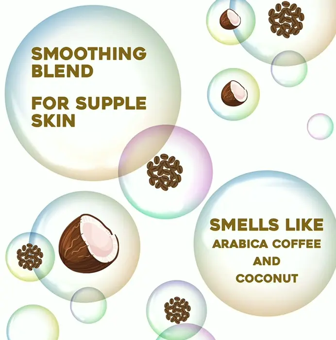 OGX's Smooth Coconut Coffee Body Exfoliant, 19.5 Fl Oz