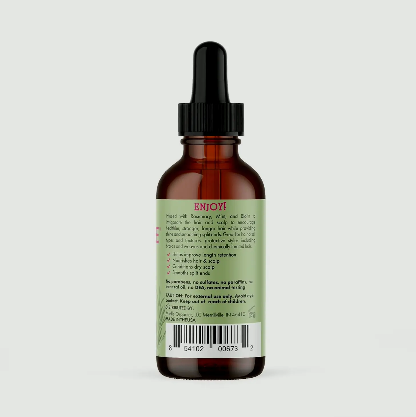 Mielle Organics Rosemary Scalp Strengthening 2 Ounce