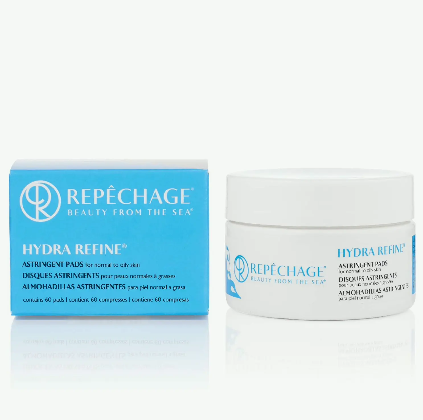 HydraRefine Astringent Pads for Oily Skin