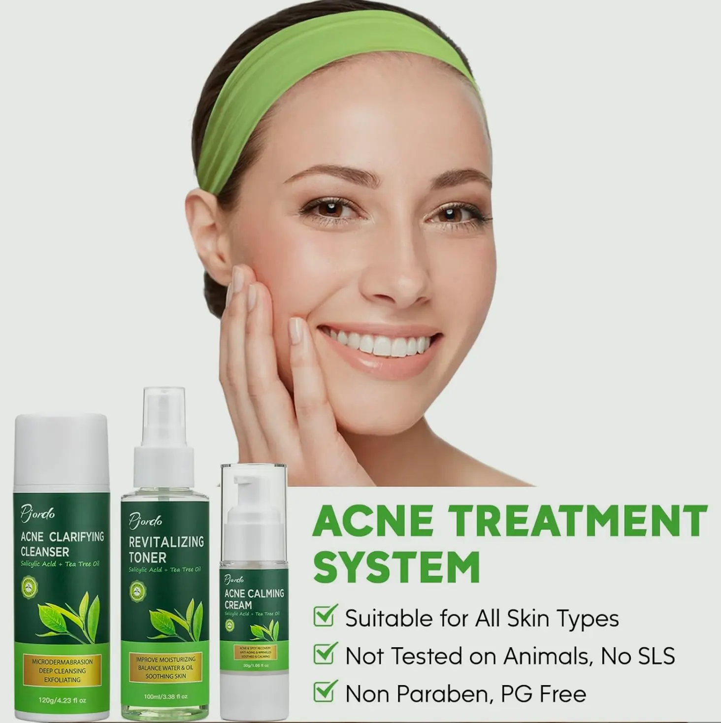 Pimple Care Kit with Wash, Refresher, Moisturizer