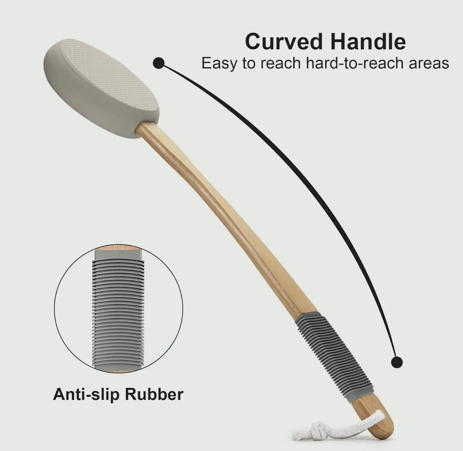Back Lotion Applier with 4 Pads