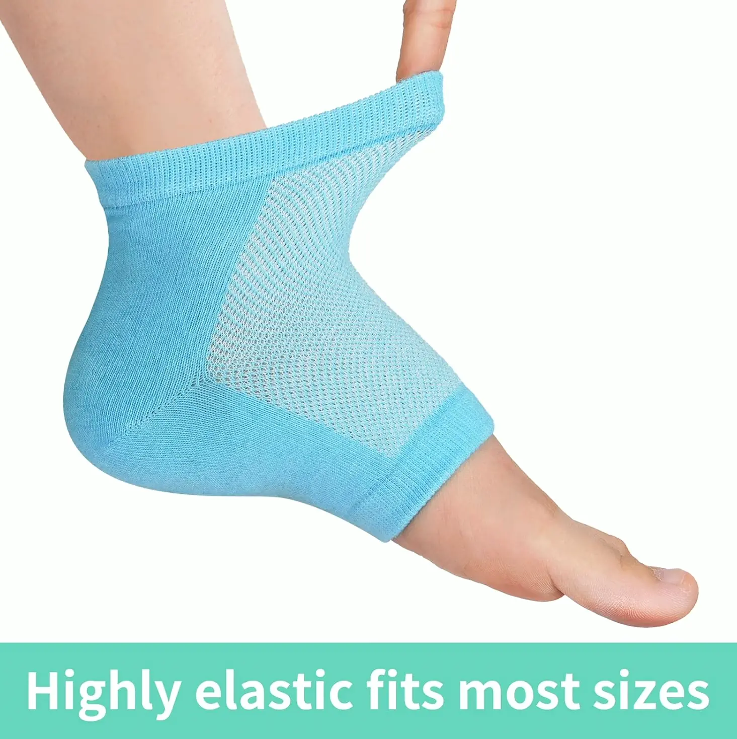 Vaincre Moisturizing Foot Socks - 4 Pairs