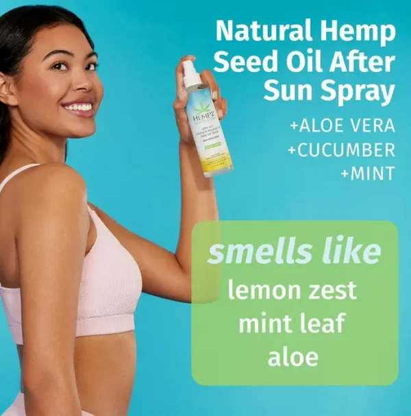 After Sun Cooling Aloe Spray, Plant-Based 8.5 oz.