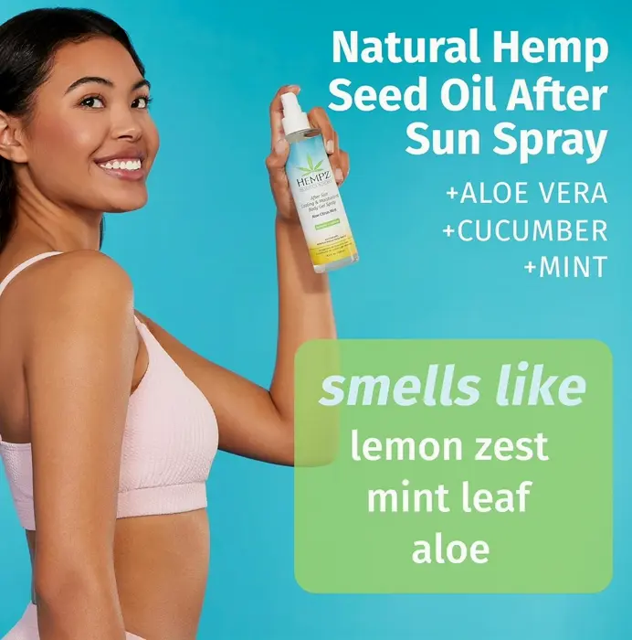 After Sun Cooling Aloe Spray, Plant-Based 8.5 oz.