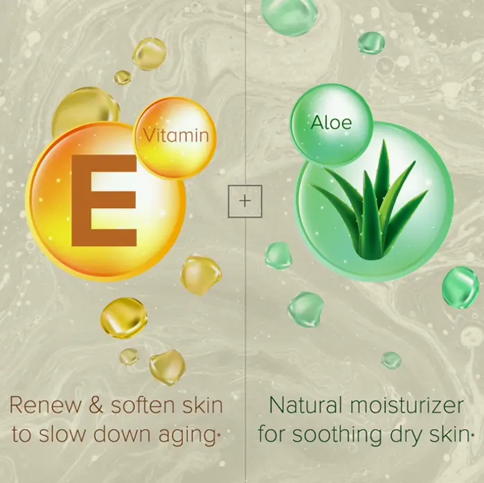 Healthy Skin Moisturizer - Vit E & Aloe Vera - Ideal For Parched Face