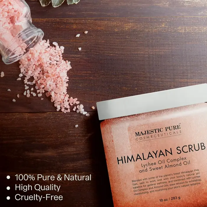 Pure Salt Exfoliant and Lychee - 10 oz