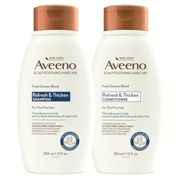 Aveeno Thickening Shampoo & Conditioner with Rosemary