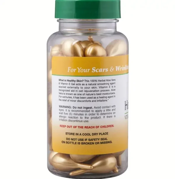 Healthy Skin Moisturizer - Vit E & Aloe Vera - Ideal For Parched Face