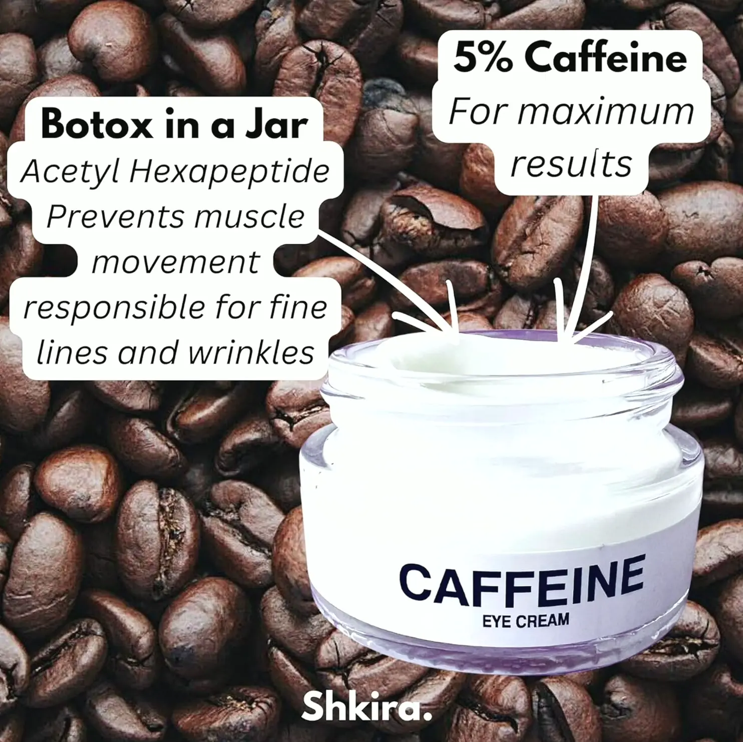 Coffee Under-Eye Serum | Decreases Swelling & Dark Circles