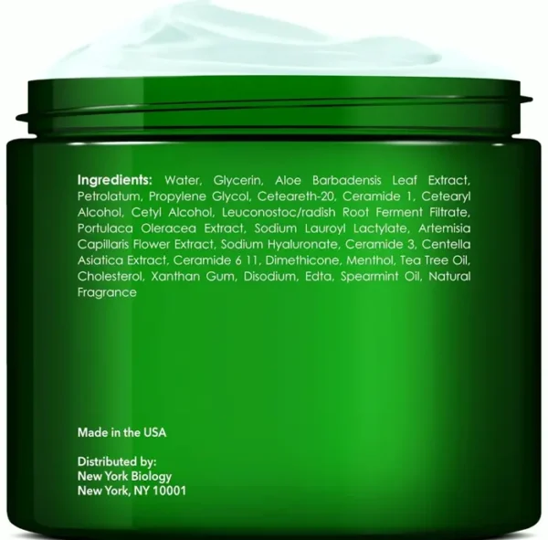 New York Biology Foot Moisturizer for Cracked Feet & More - 8 oz