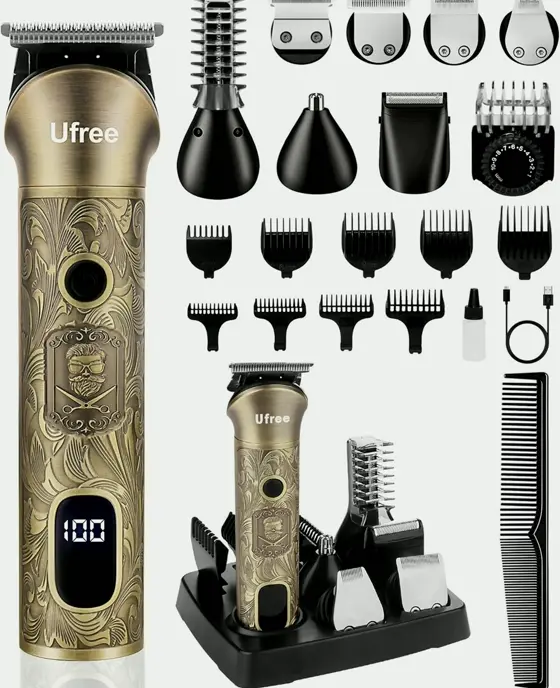 Cordless Hair Razor Grooming Kit