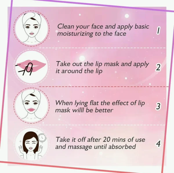 Collagen Lip Masks - Moisturize & Plump