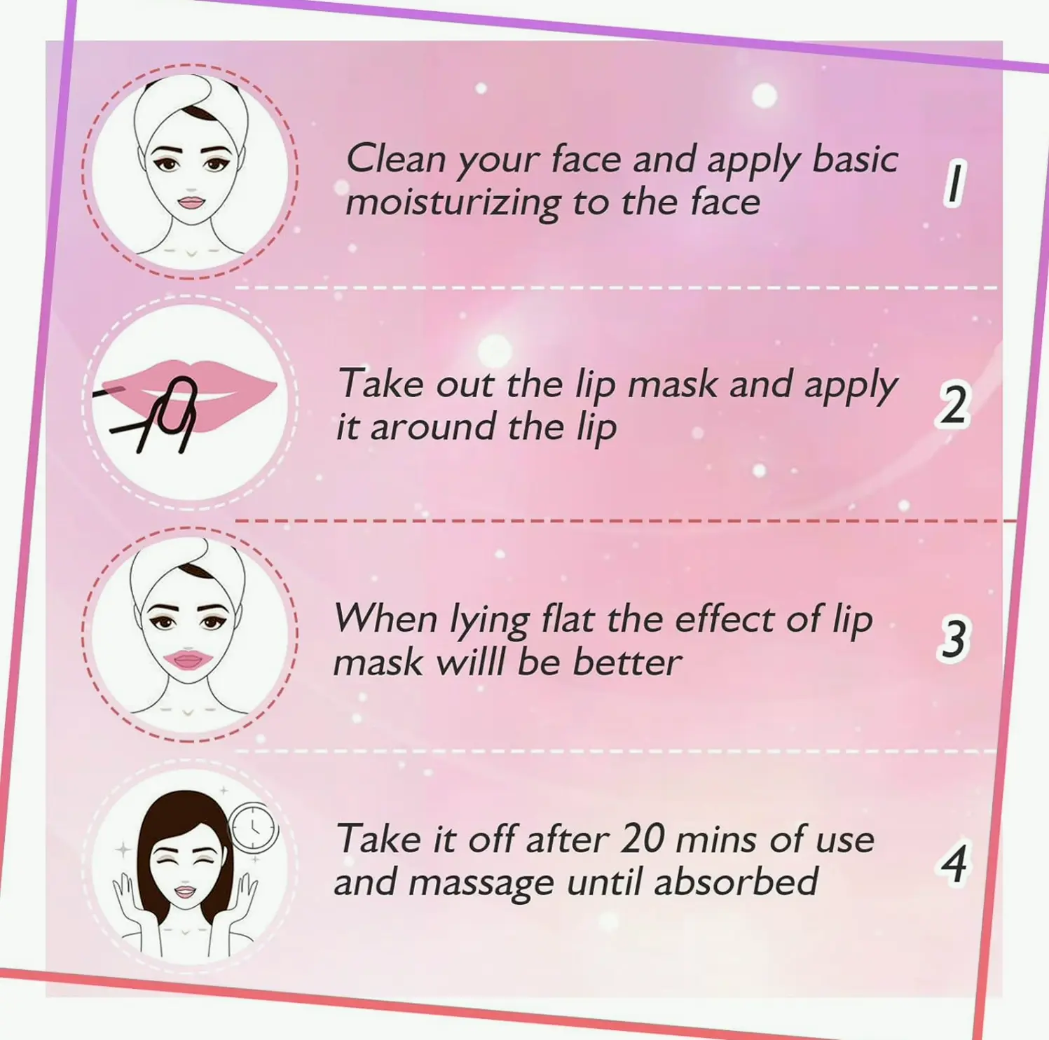 Collagen Lip Masks - Moisturize & Plump