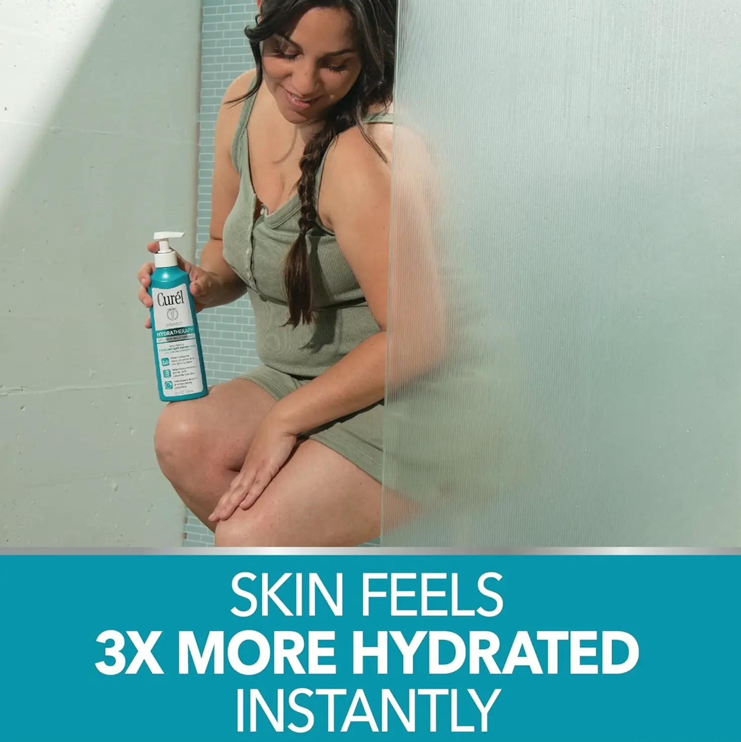 Curel Hydration Treatment Moisturizer, Wet Body, Twelve Ounce