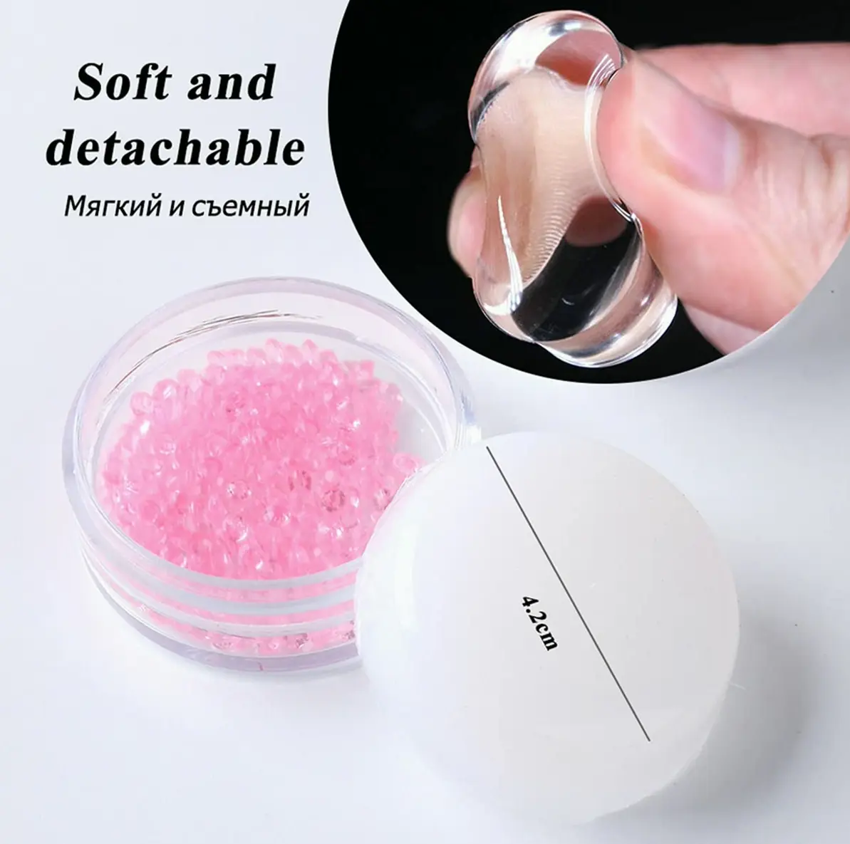 Epoxy Nail Art Palette with Tools