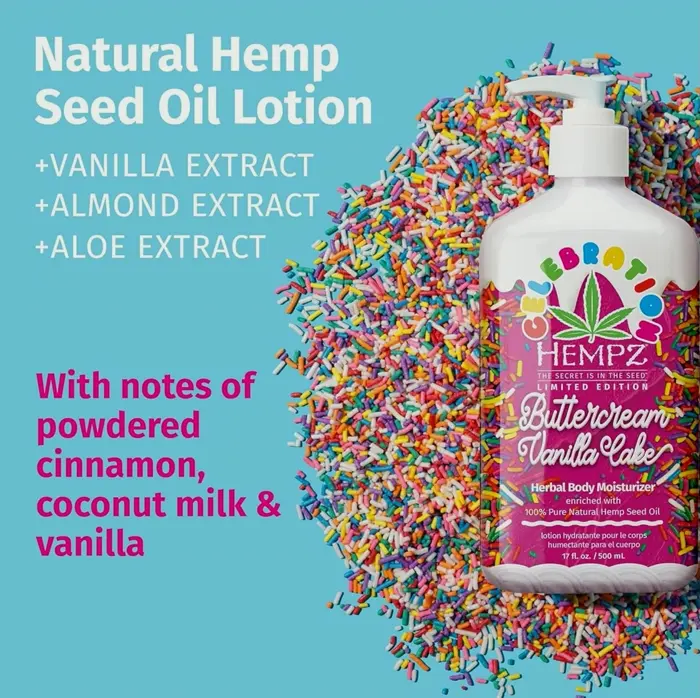 Hemp Seed Lotion - Buttercream Special Edition