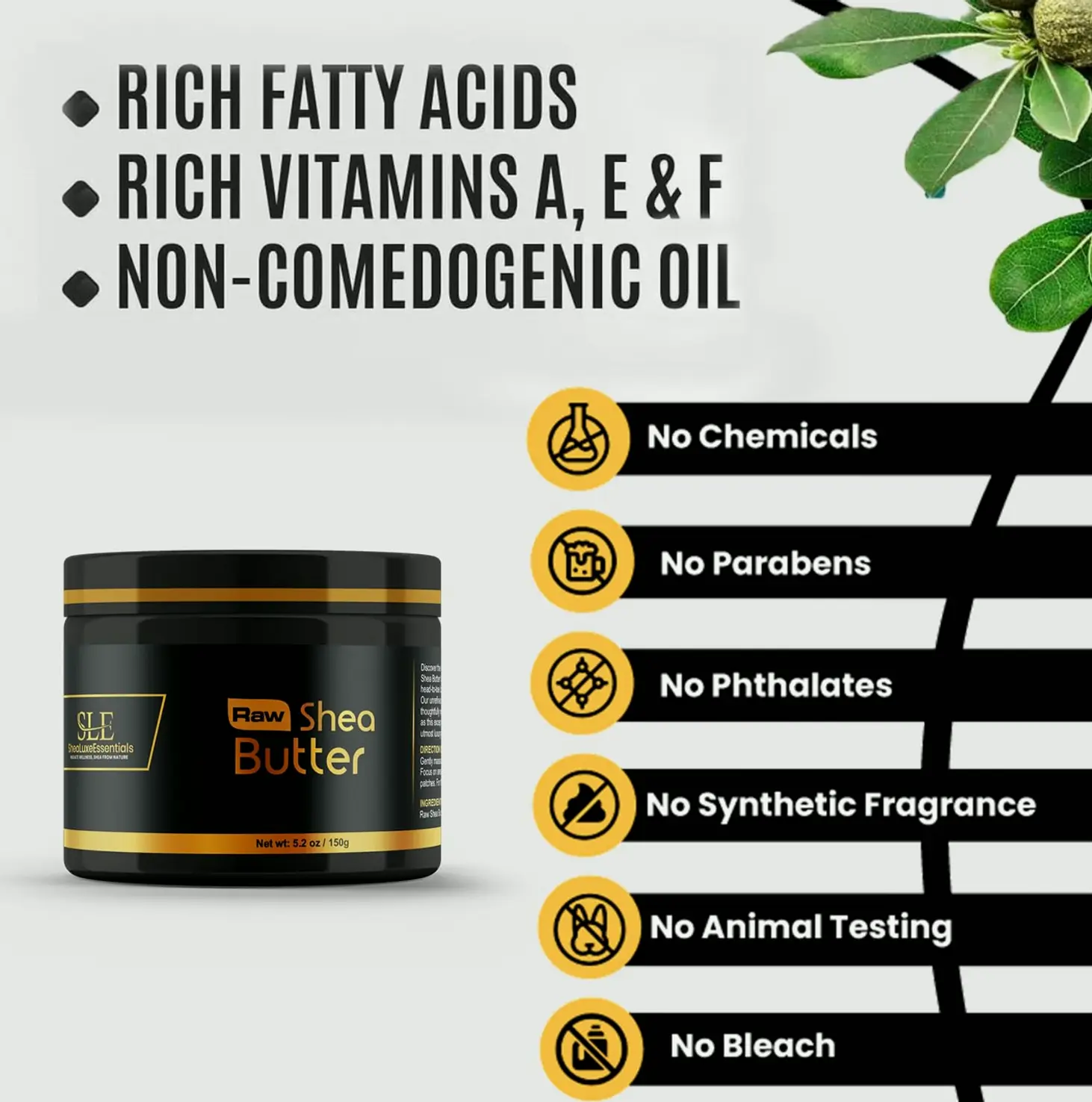 Lemongrass Shea Butter – Organic Skin Care