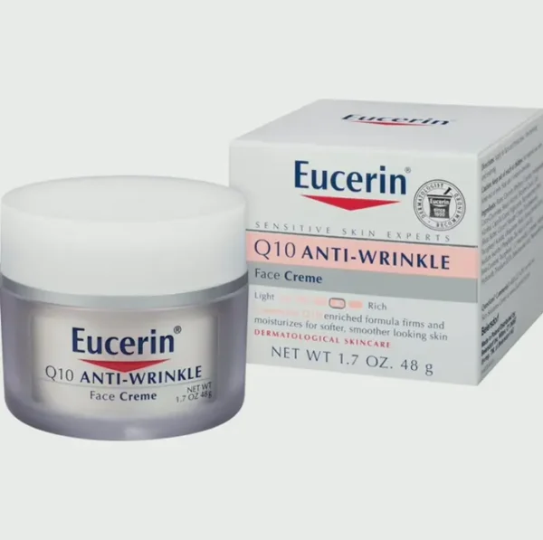 Eucerin's Coenzyme Q10 Anti-Aging Face Cream, 1.7 Oz