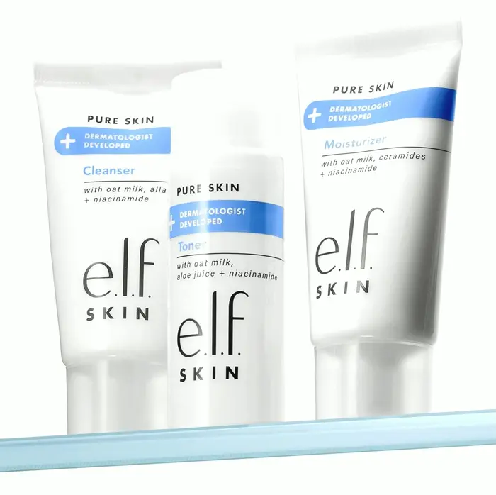 Elf Pure Skincare Mini Kit: Cleanser, Tone & Moisturizer