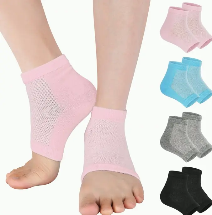 Vaincre Moisturizing Foot Socks - 4 Pairs