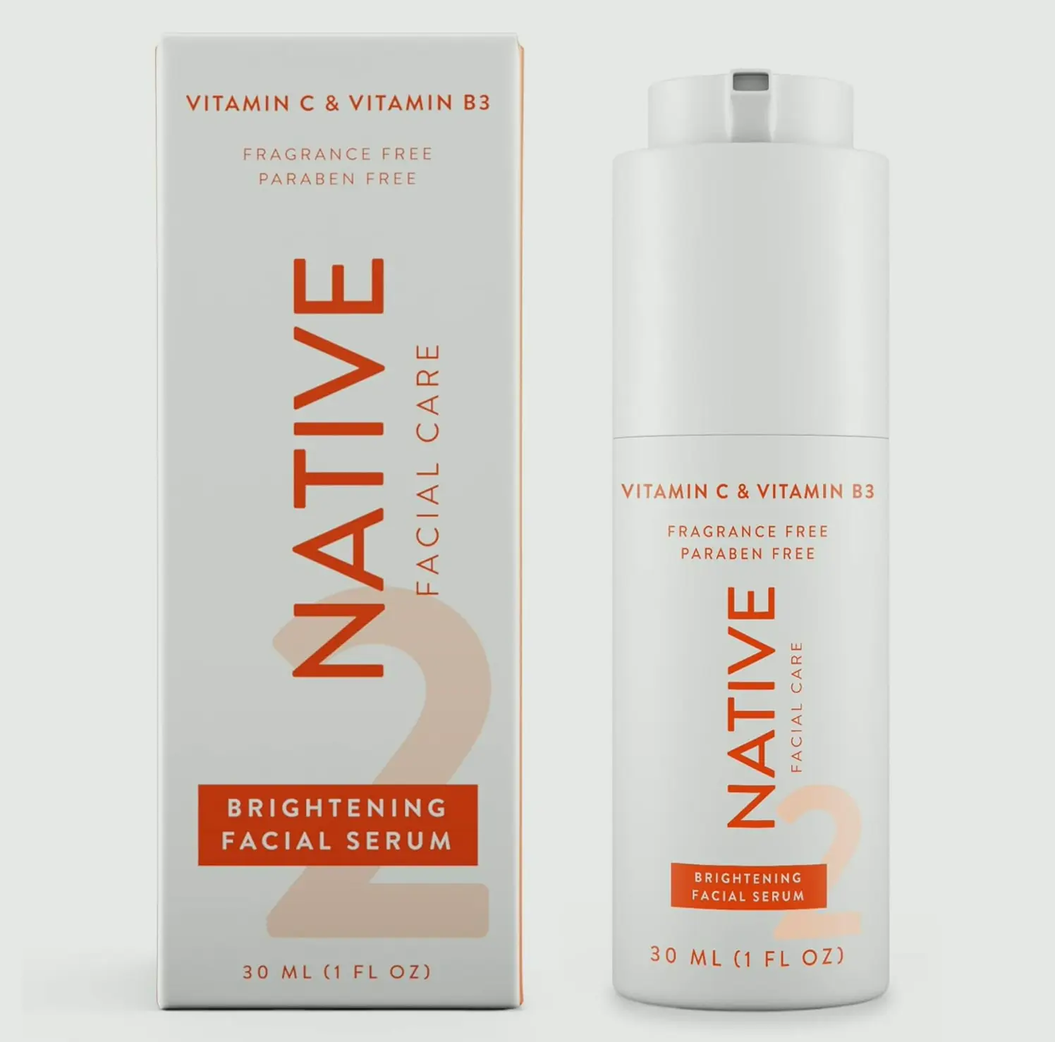 Native Illuminating Face Serum with Vit C & B3