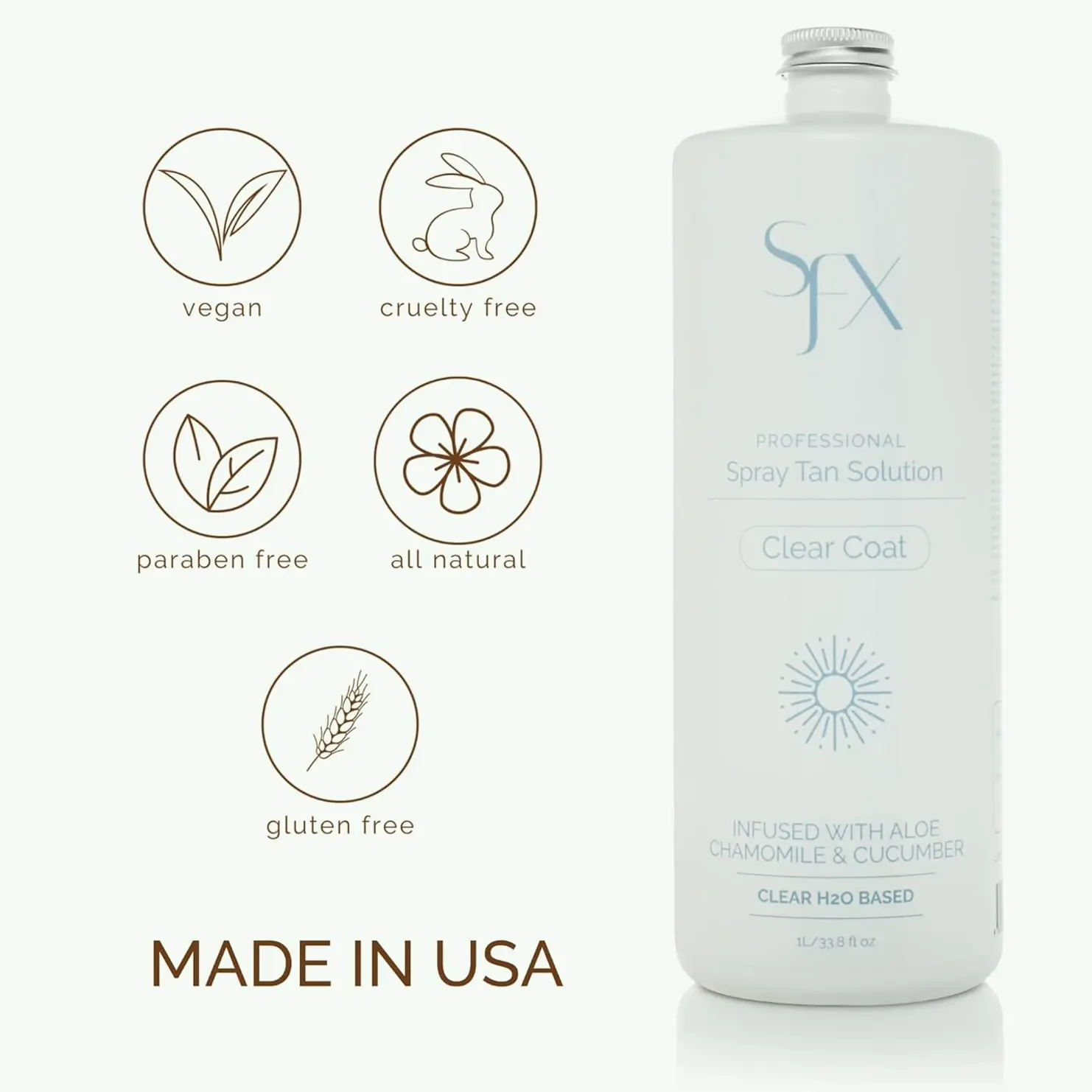 Natural Spray Bronzing Formula | Enhanced by Plant Extracts