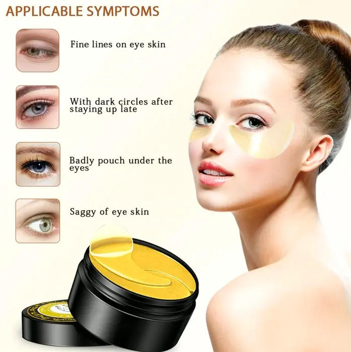 Golden Under Eye Masks Gel Treatment (30)