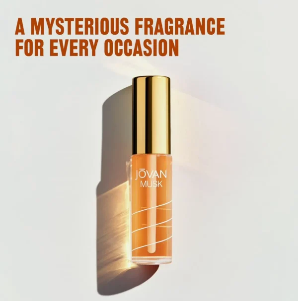Jovan Musk Oil, Vegan Fragrance for Women, 0.33oz