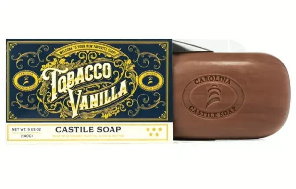 Castile Soap for Guys w/Olive Oil - Eco-Friendly Mens Soap