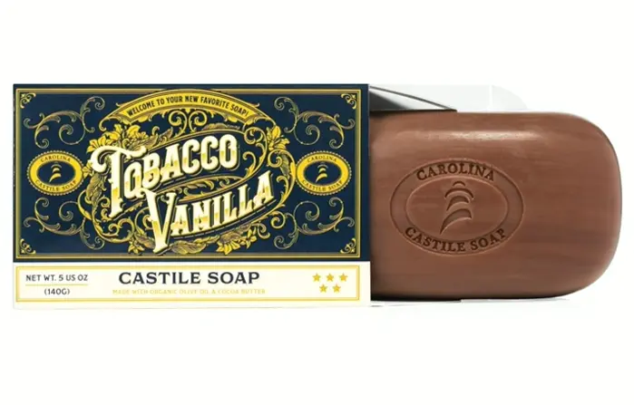 Castile Soap for Guys w/Olive Oil - Eco-Friendly Mens Soap