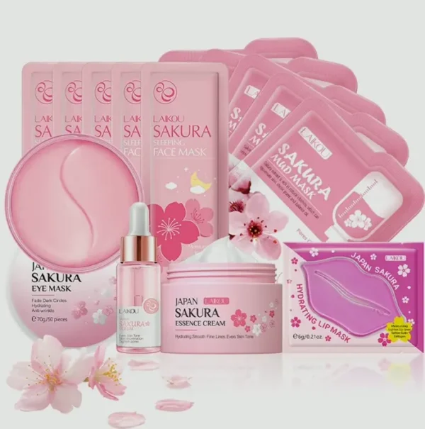 Face Skin Care Sets, Sakura Essence Complete Bundle
