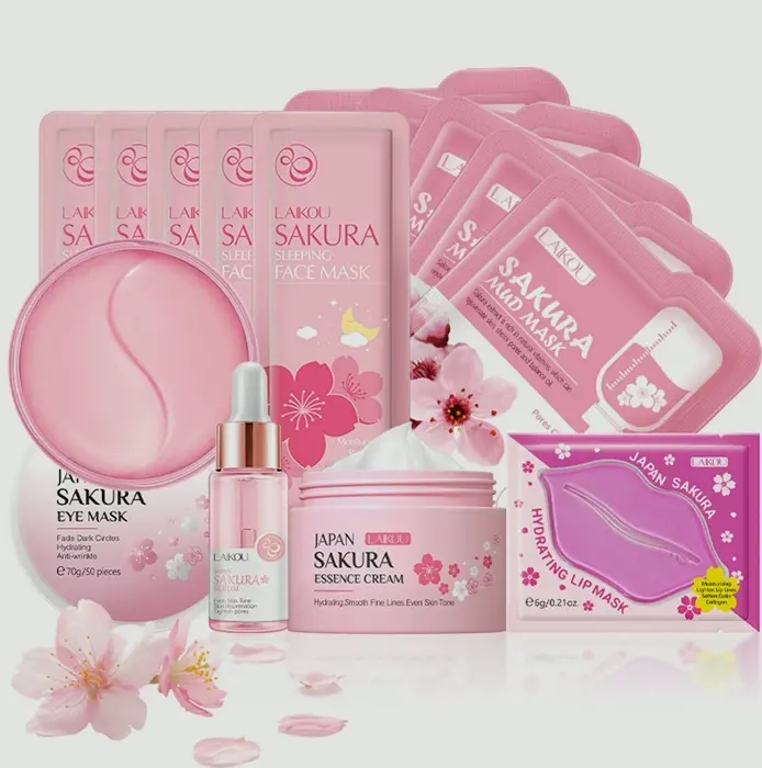 Face Skin Care Sets, Sakura Essence Complete Bundle