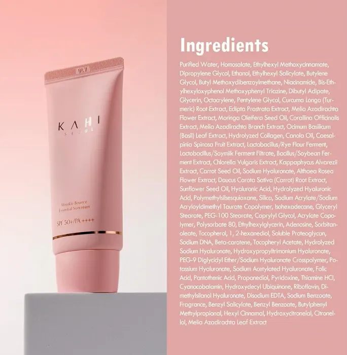 KAHI Wrinkle Bounce SPF 50 Sunblock Moisturizer