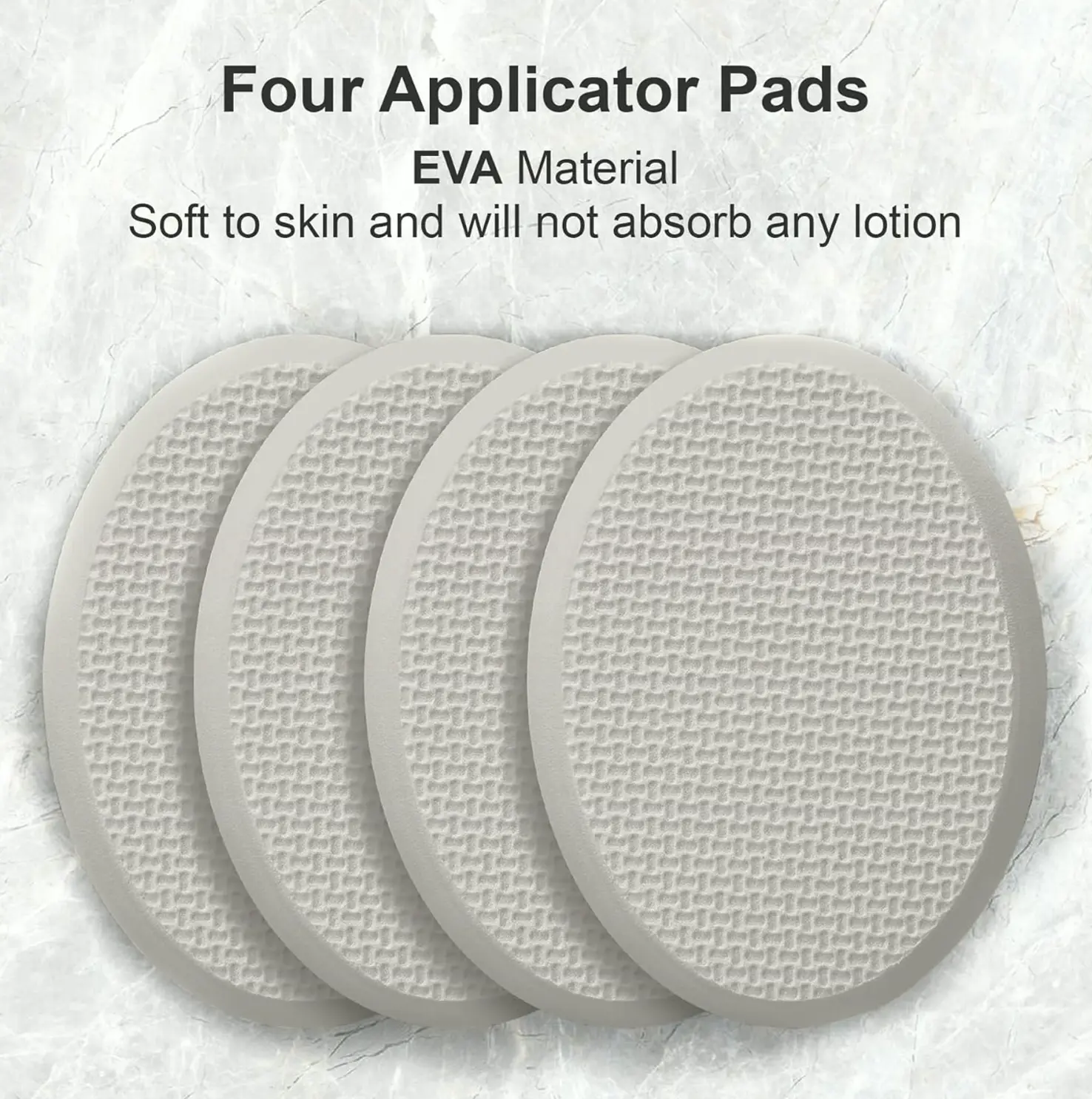 Back Lotion Applier with 4 Pads
