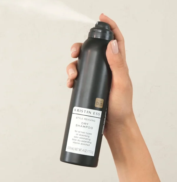 Kristin Ess Dry Shampoo Spray for Females with Vit C