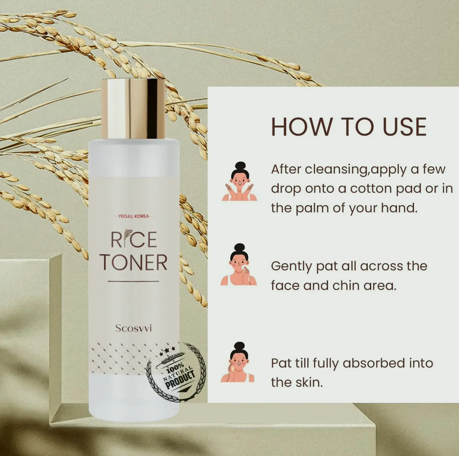 K-Beauty Hydrating Essence with 77.78% Content