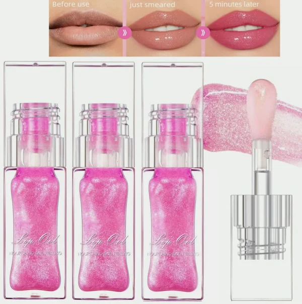 Shade Changing Lips Gloss - Moisturizing, Big Applicator, 3PCS