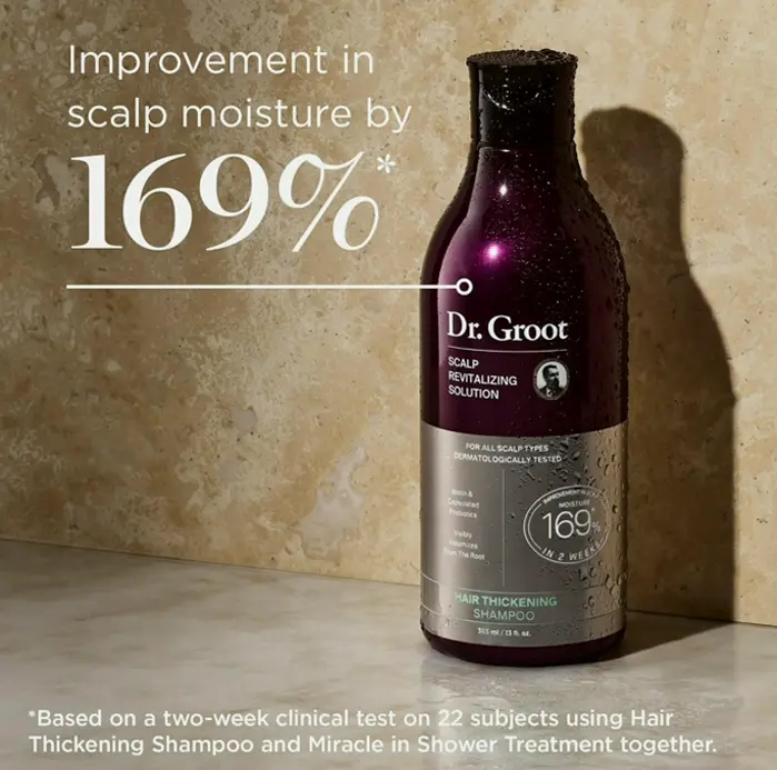 Doctor Groot Thickening Hair Wash with Nutrients and Rosemary Oil for Thinning Hair