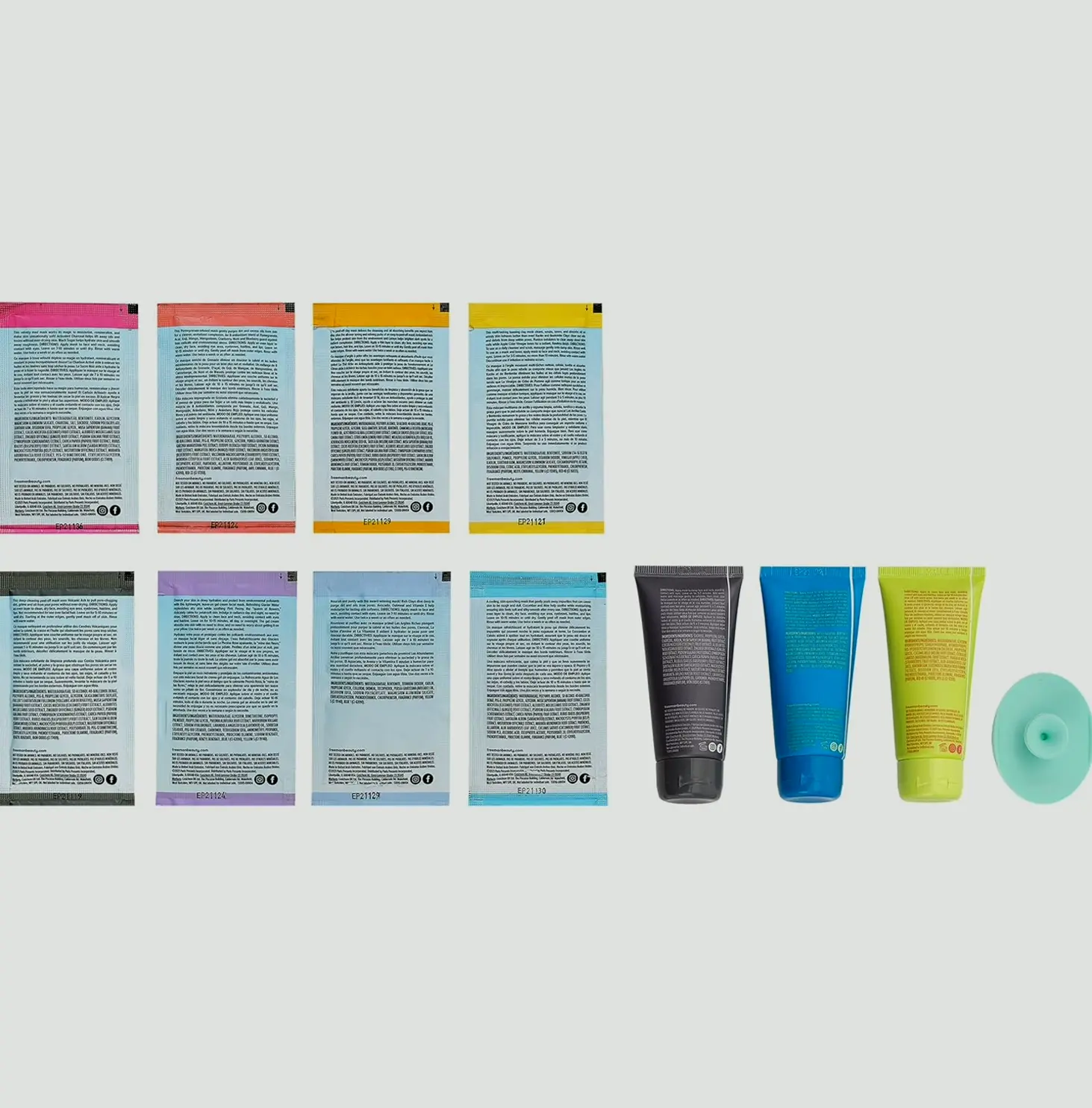 Freeman Limited Edition Facial Mask Kit, 12-Piece Skincare Set