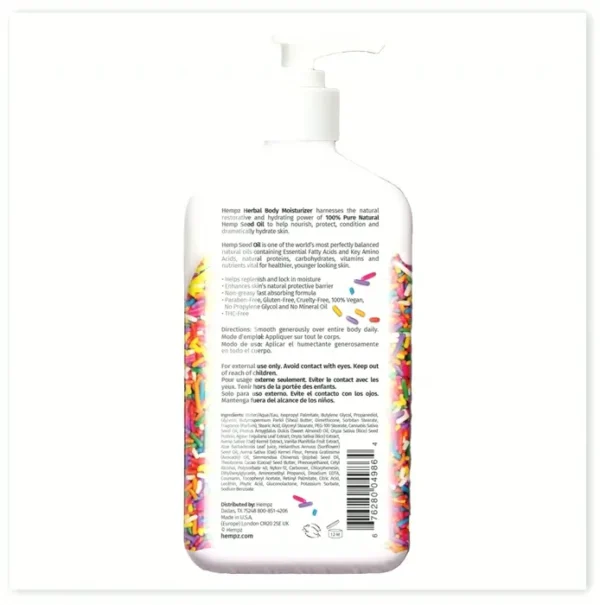 Hemp Seed Lotion - Buttercream Special Edition